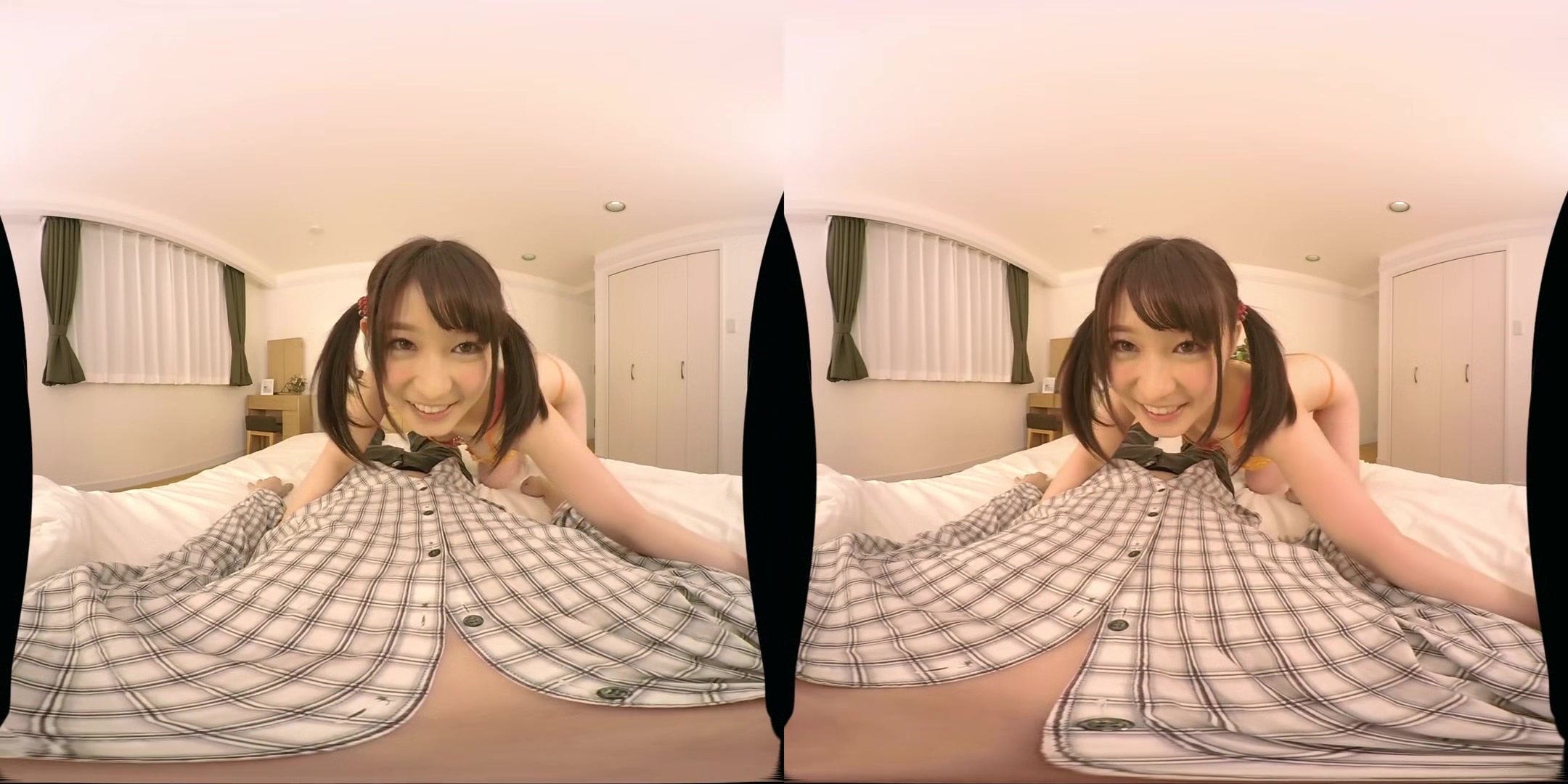 Beautiful Stepsister from Southern Japan Fight Over your Dick!; Cute Japanese Teens Threesome MFF POV VR
