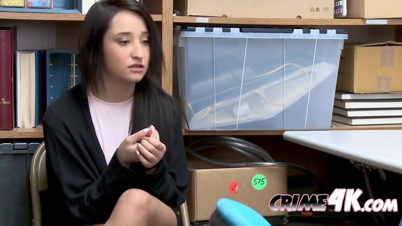 teen 18+ Shoplifter Faces Her Fears When Taken Into Custody