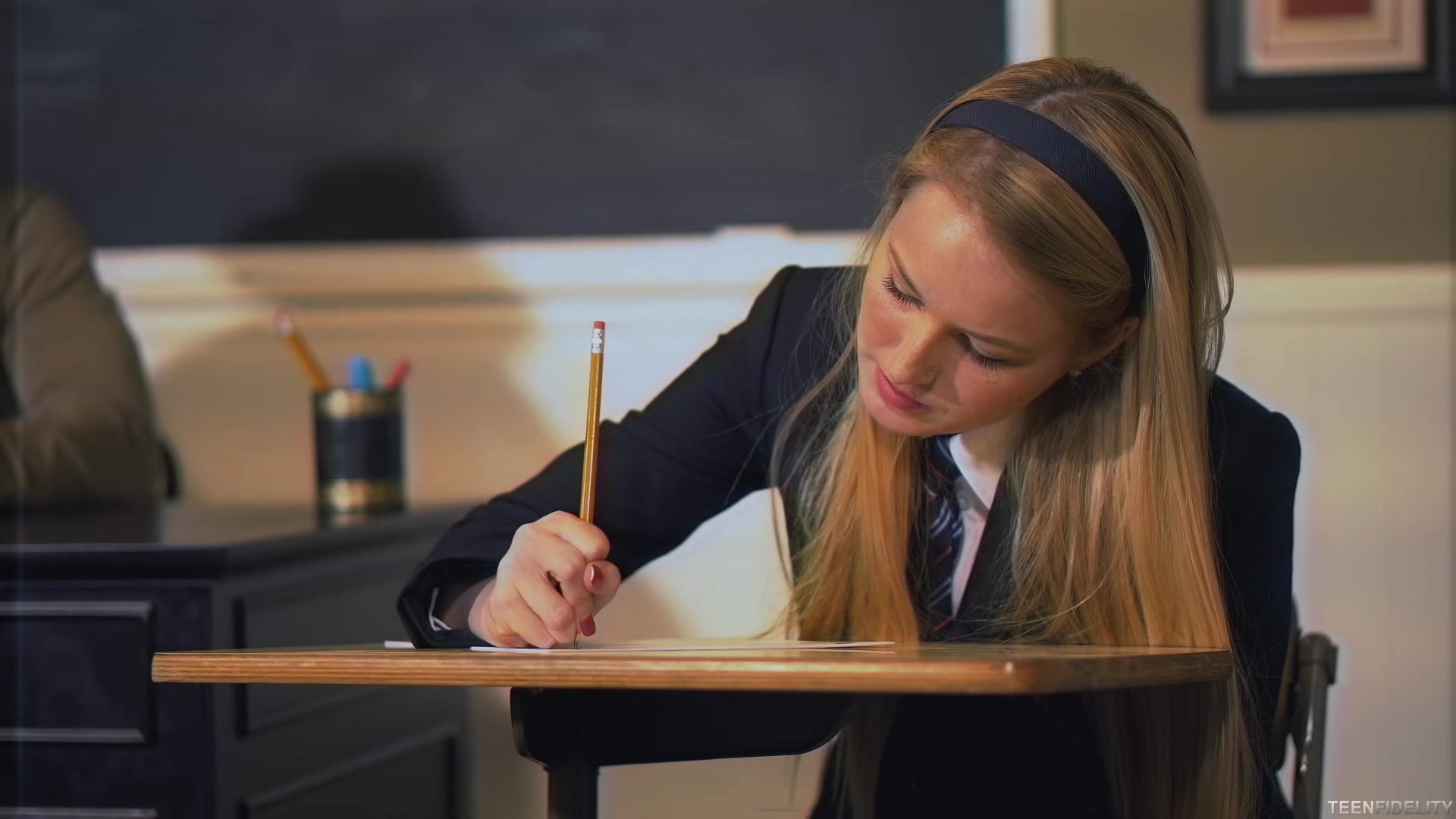 School Girl #4 - Starring: Scarlett Sage - PornFidelity