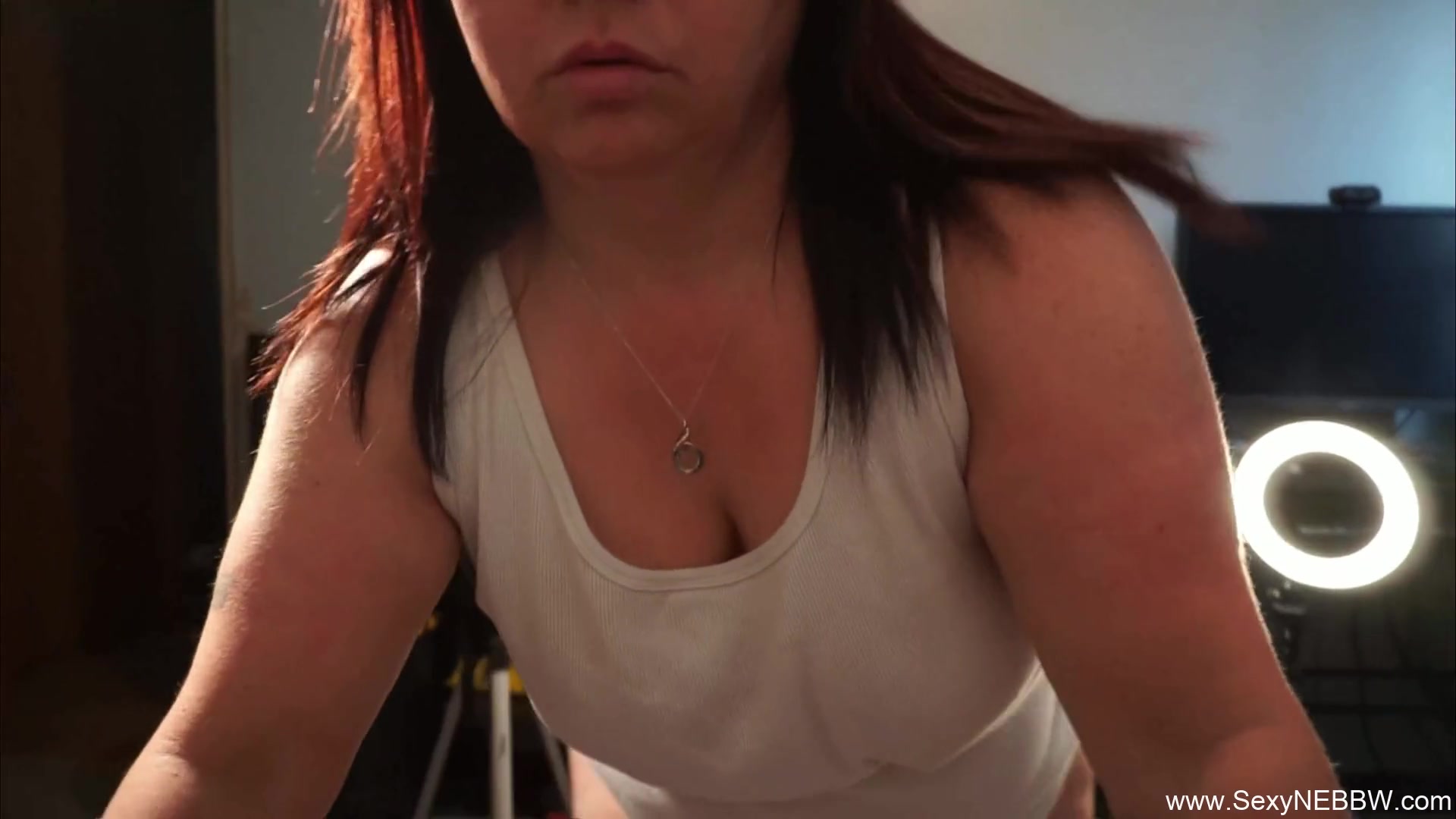 Sexy Bbw Office Chair Facial - Sexynebbw