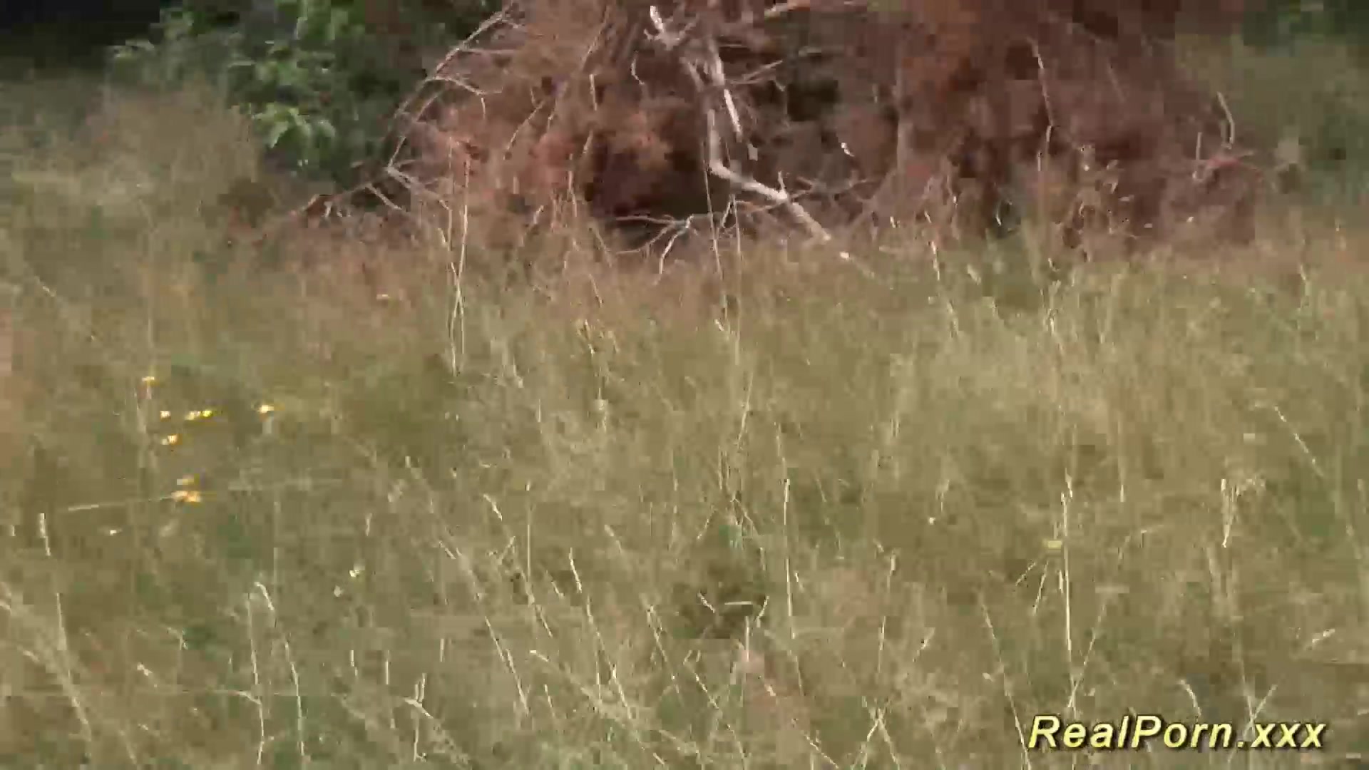 busty stepmom loves sex in nature