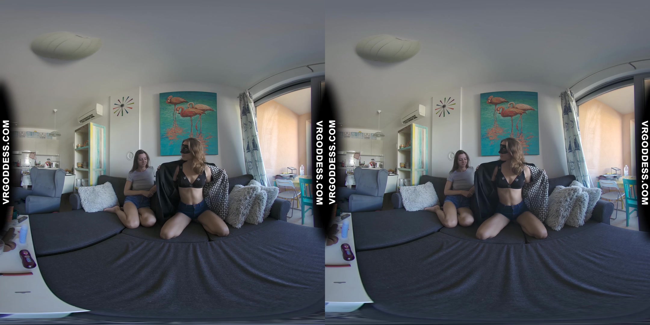 Vacation Mutual Masturbation Rebeka Ruby And Miss Pussycat Double Orgasms