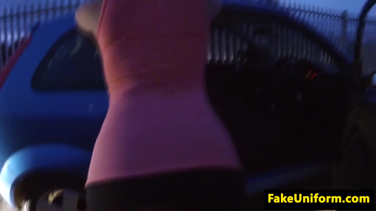 Busty brit pussypounded by cop