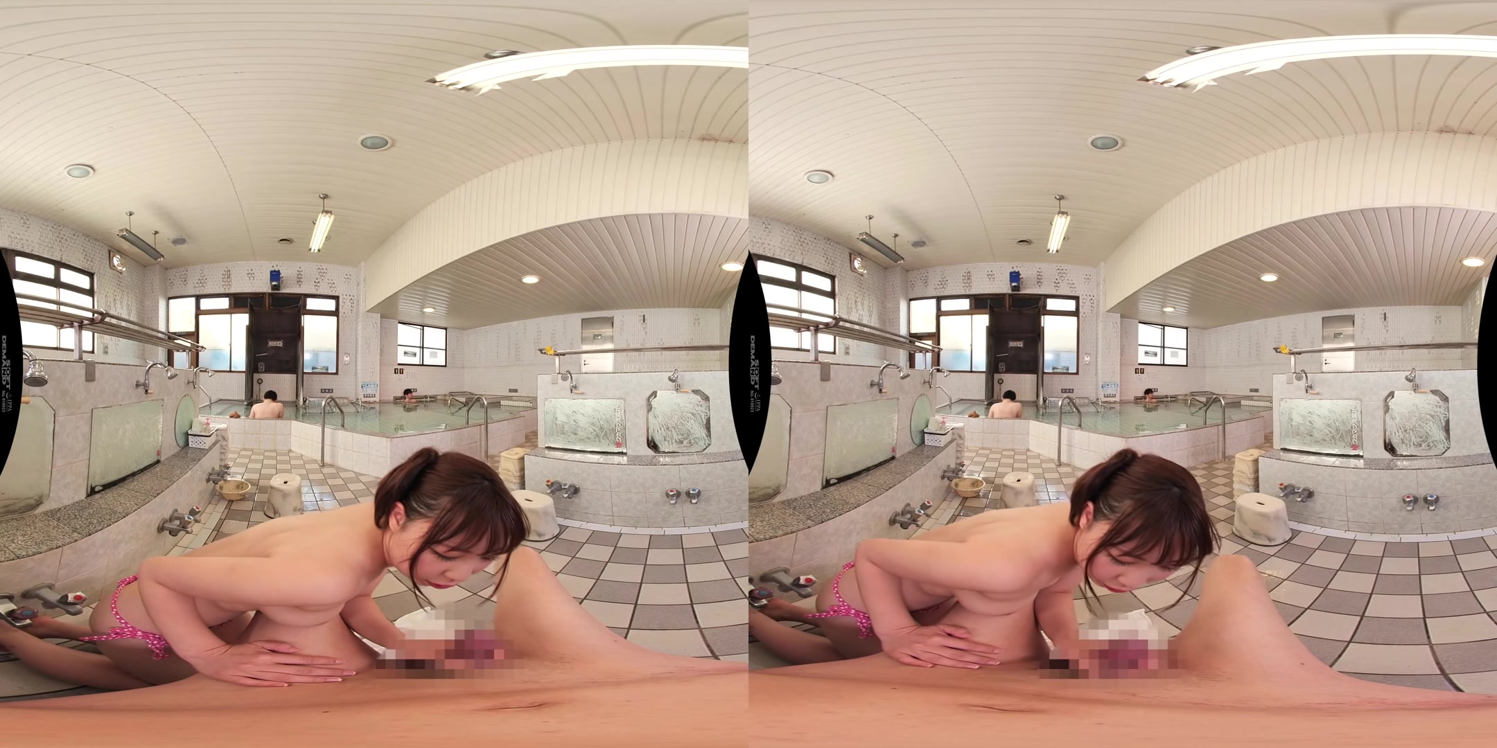 Harura Mori - A Lovely Smile, A Busty Chest, and a Happy Ending! This Bathhouse Girl will Leave you Feeling Fresh and Clean - SodCreate
