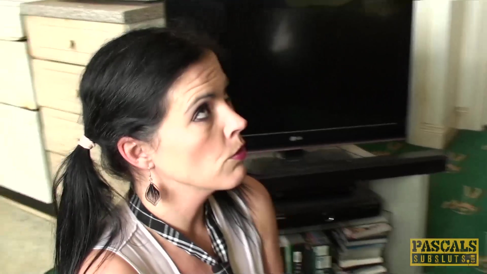 SubSlut Montse Gets Caught Trying To Around