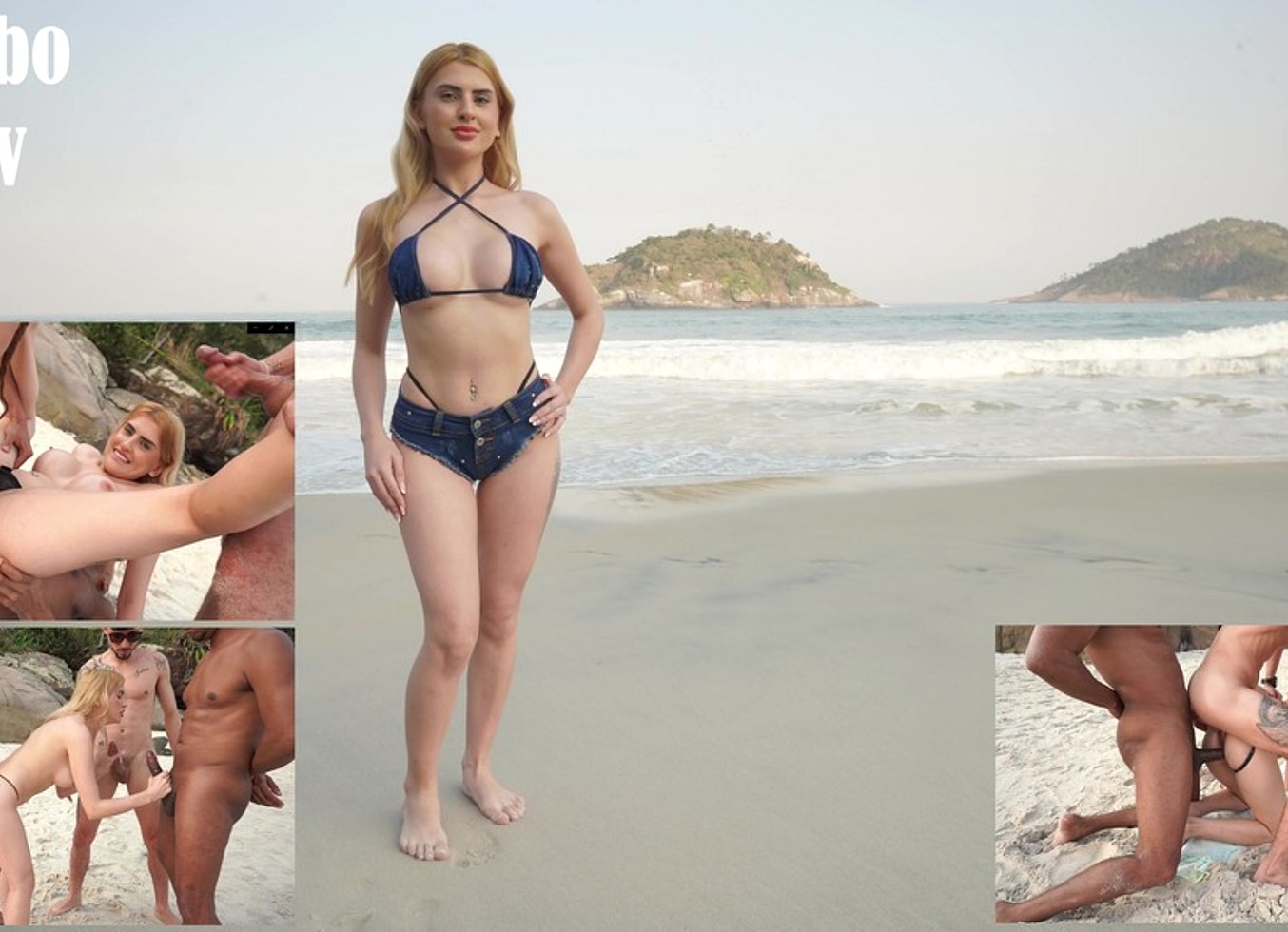 Daped-In-Public #9 : Beautiful & Sexy 22 Years Brazilian Blonde