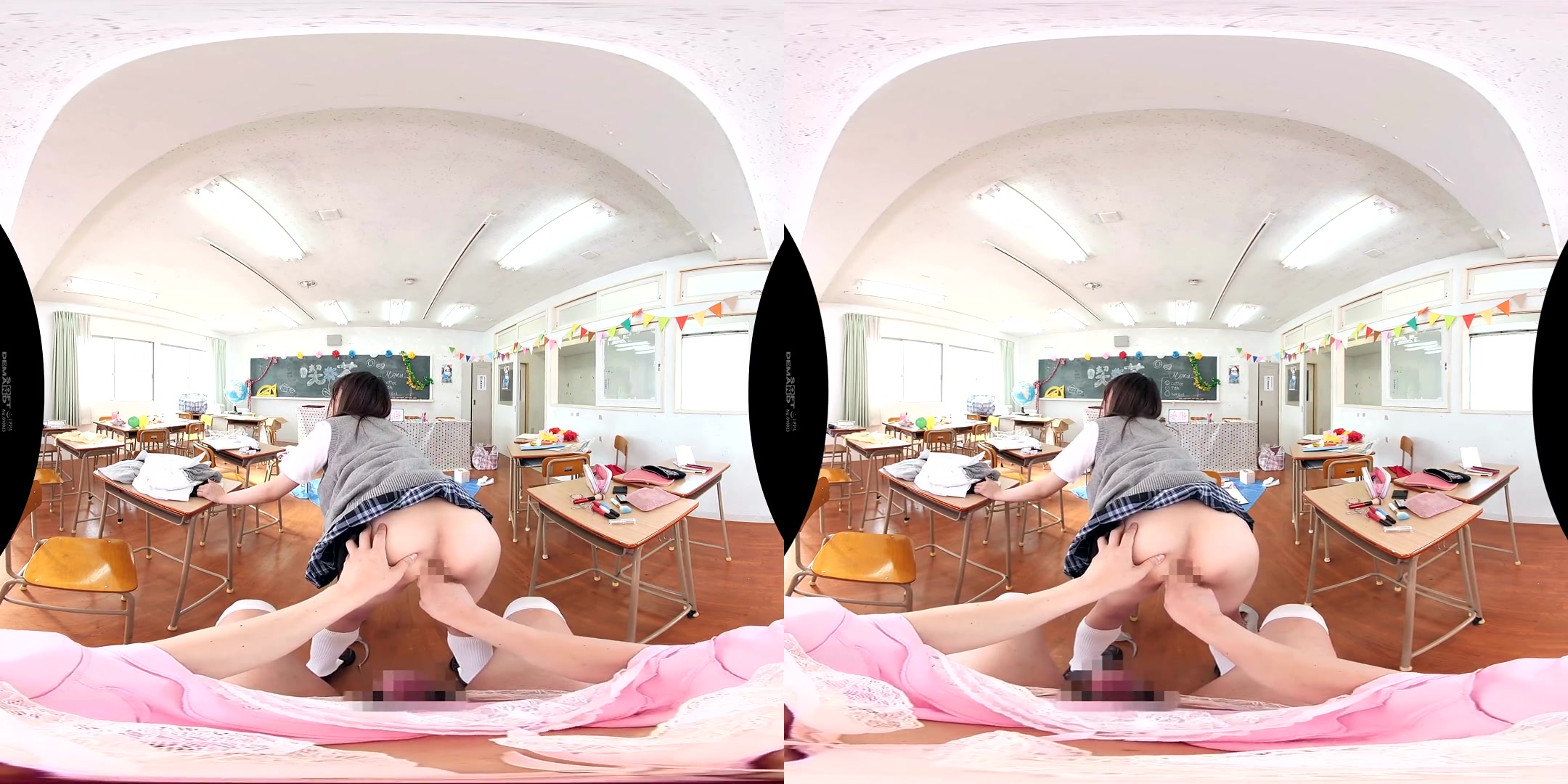 Cross-Dressing Experience at the School Festival 3 - Asian Panties Creampie