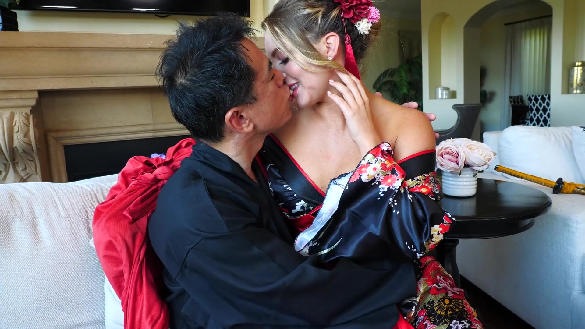 Kayley Gunnar Samurai Fuck and Love Creampie