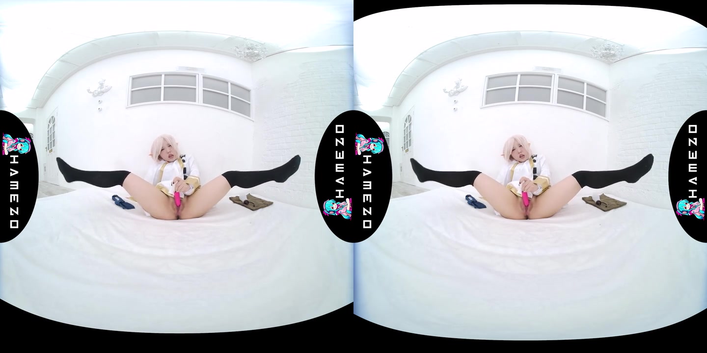 Rina Kurusu Looks So Hot Masturbating With Stockings On - Hamezo