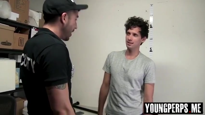 Young Twink Gets To Feel How Anal Law Enforcement Works