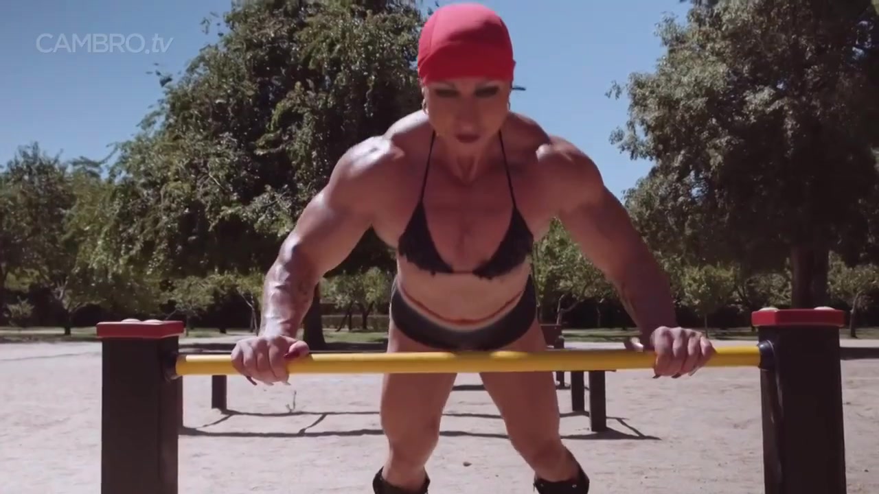 Mrs Sanchez Outrageous Muscular Exhibitionist