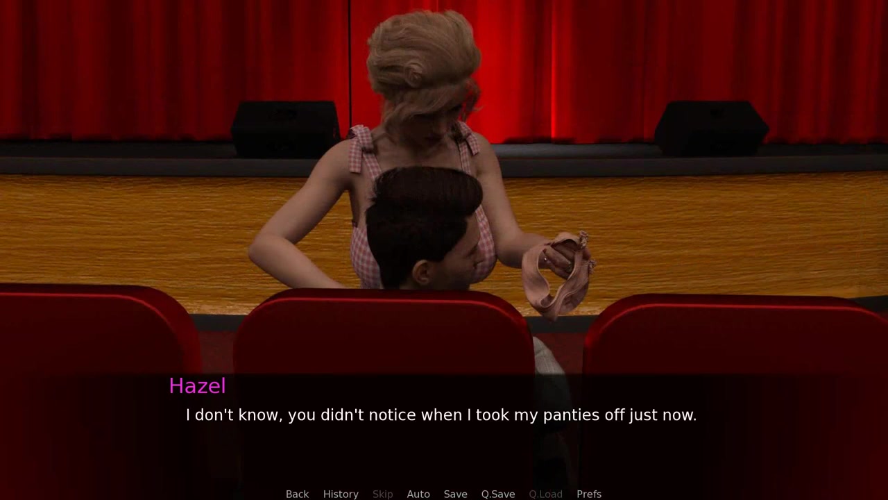 Nursing Back To Pleasure Hot Blonde Girl Having Sex In The Theater Room Ep 46