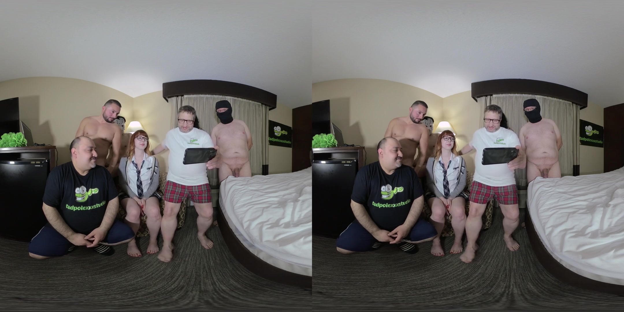 Hannah Grace Creampie GANGBANG 1 of 4; Horny Amateur teen 18+ Fucking a Group of Older Men 3D Porn