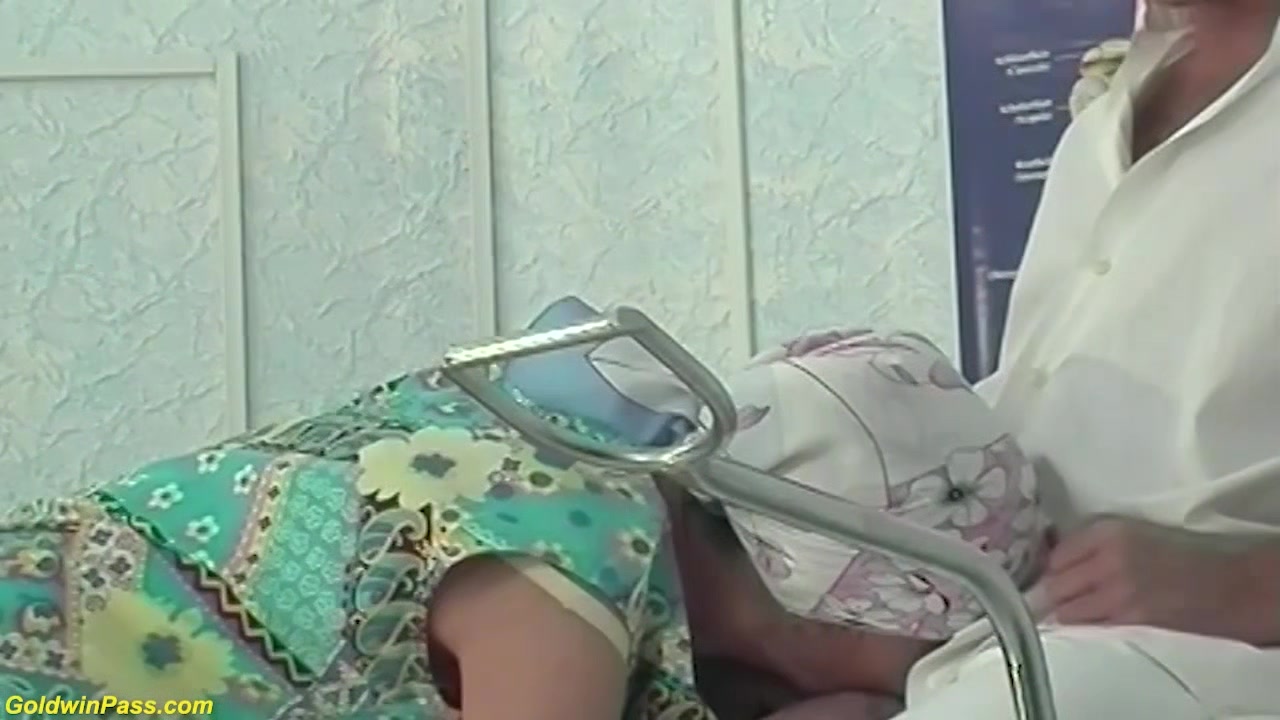 85 years old Step mom fisted by her doctor