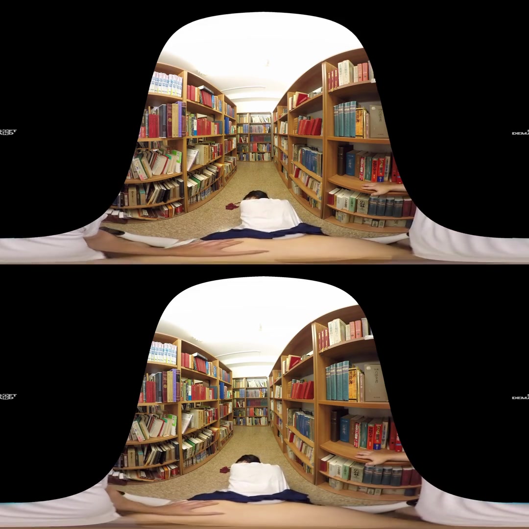 Multiple POV VR: Upskirt with the Beautiful Girl in the Library; JAV Hardcore Making a Fuck You