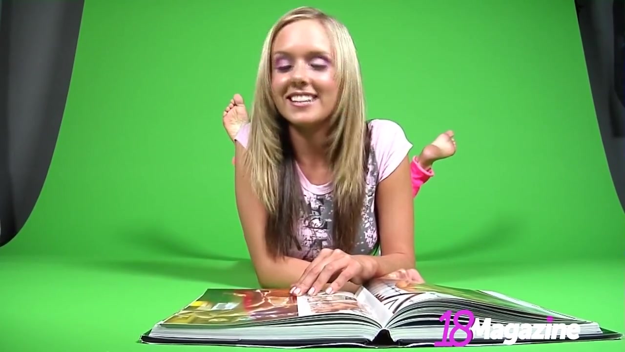 Brittany S And Brittanys Bod - Naughty Blonde Coed Licks Her Bare Feet In Behind The Scenes