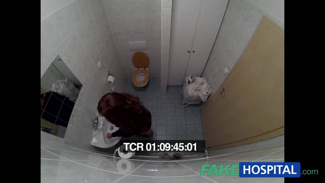 FakeHospital teen 18+ model cums for tattoo removal doctor