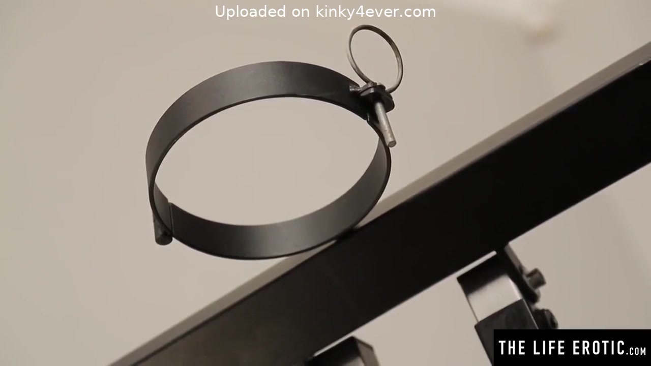 Bdsm Beauty Caged And Restrained As She Masturbates To An O