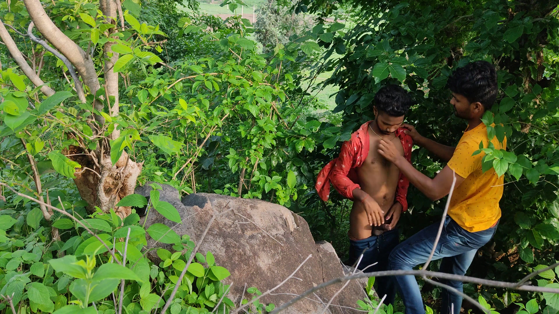 We Had Gone To The Forest With High Hopes But Babu Comes To Know That Some Man Was Watching Us Having Sex So We Run Away!!!