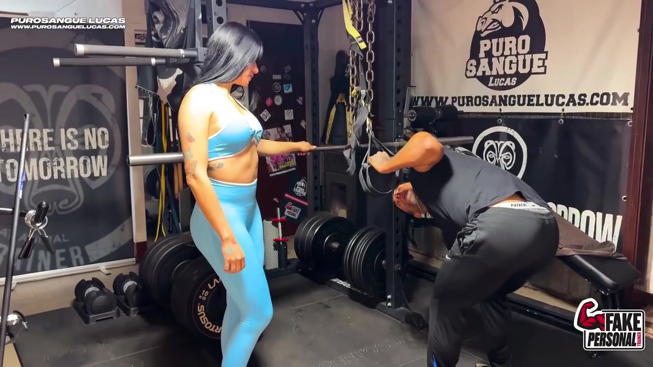 A Gorgeous Latina Teen 18+ With A Big Ass Fucks Her Personal Trainer With Latina Gorgeous And Yenifer Chacon