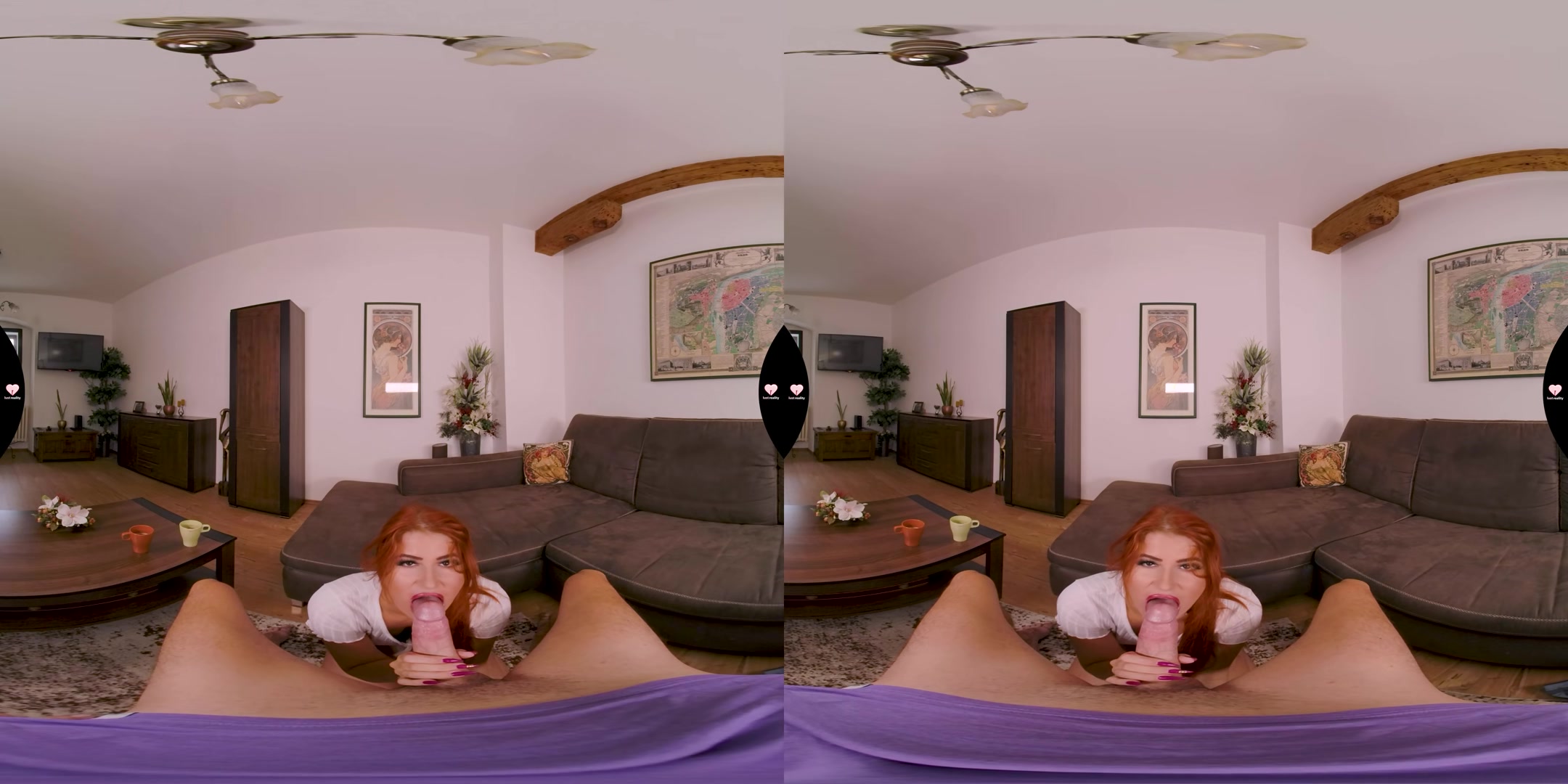 Hot Coffee With Redhead Neighbor - LustReality