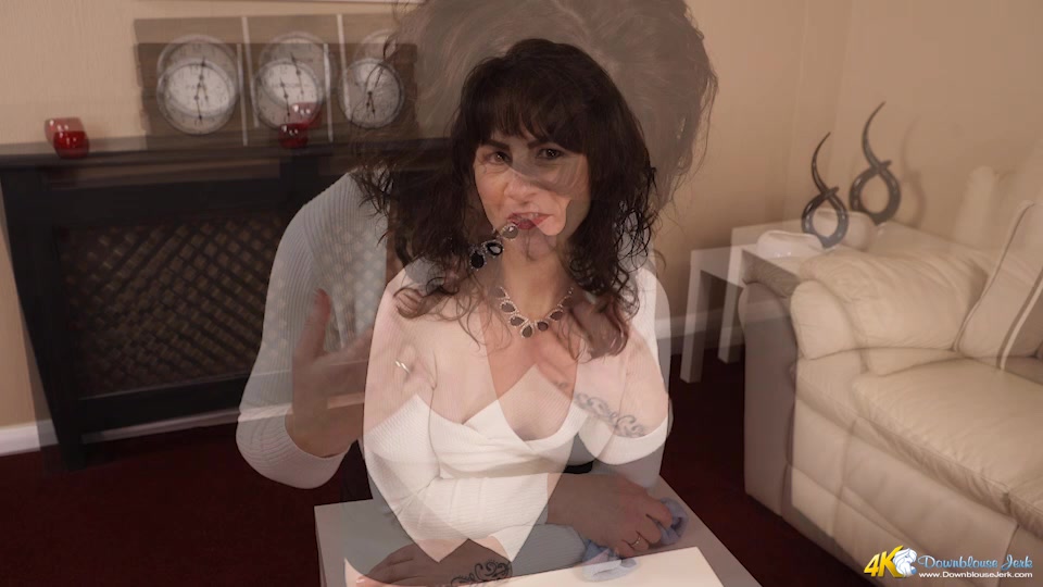 Toni Lace in Wank With The Wife - DownblouseJerk