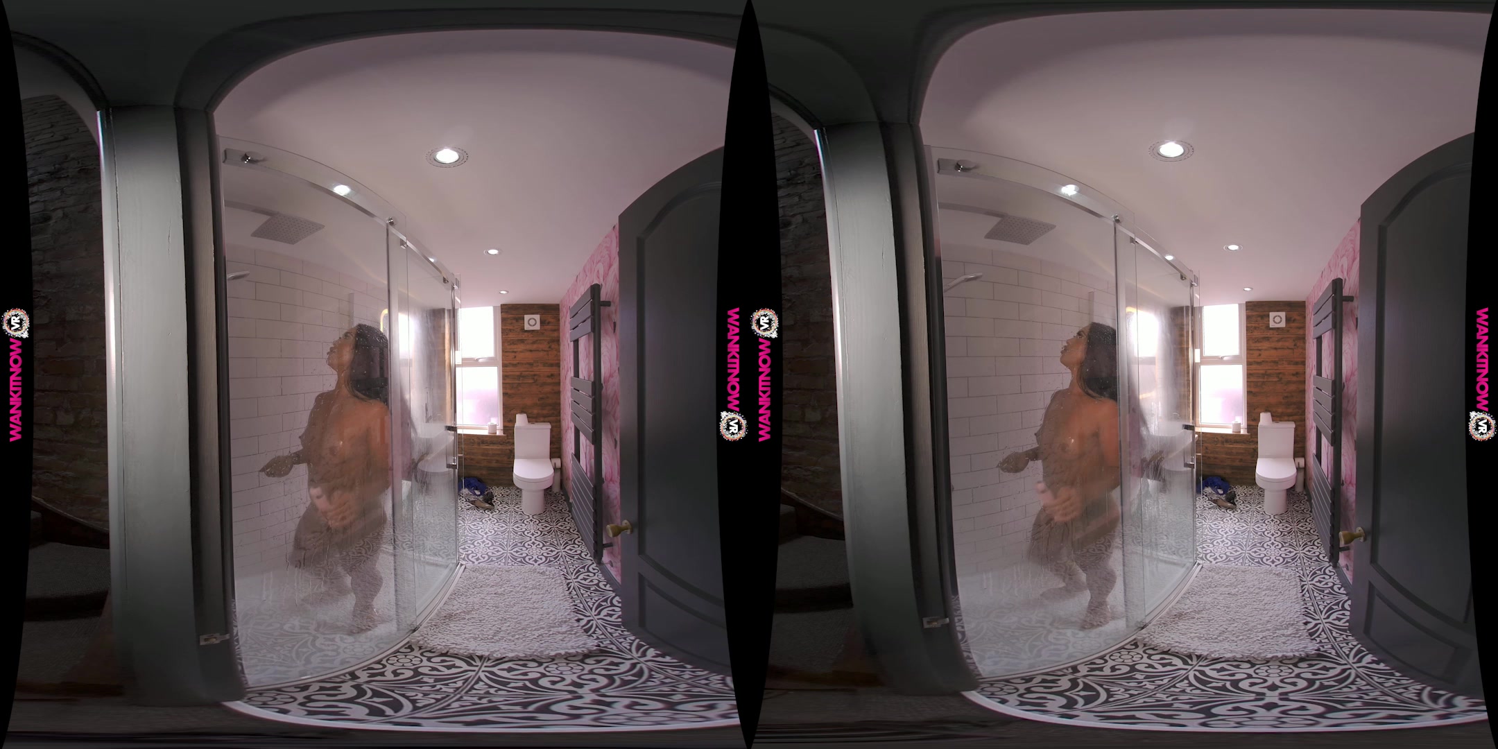 Shower featuring Hannah Shaw - WankitNowVR