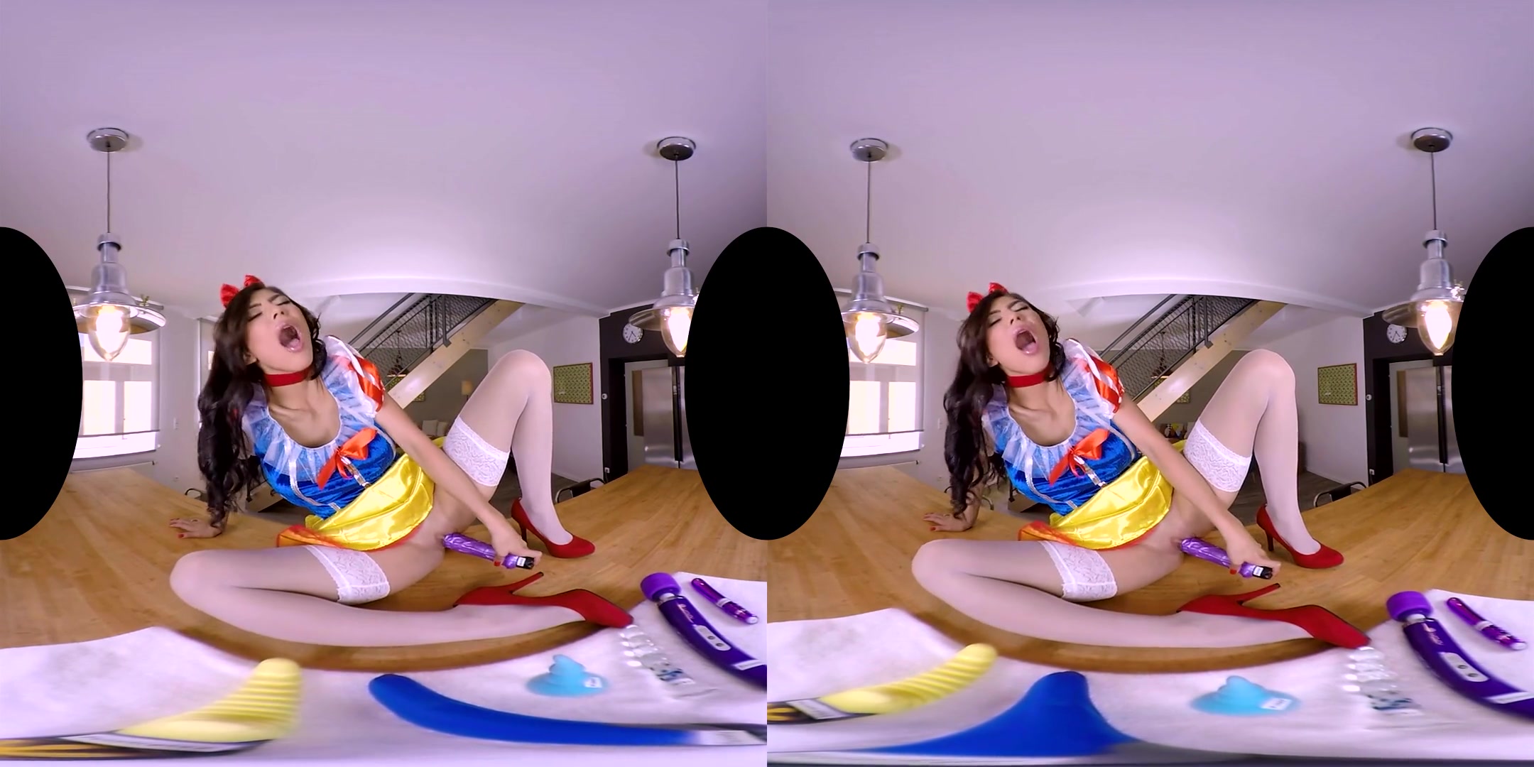 Heather Vahn in Snow Wild And The Seven Dildos - POV - RealityLovers