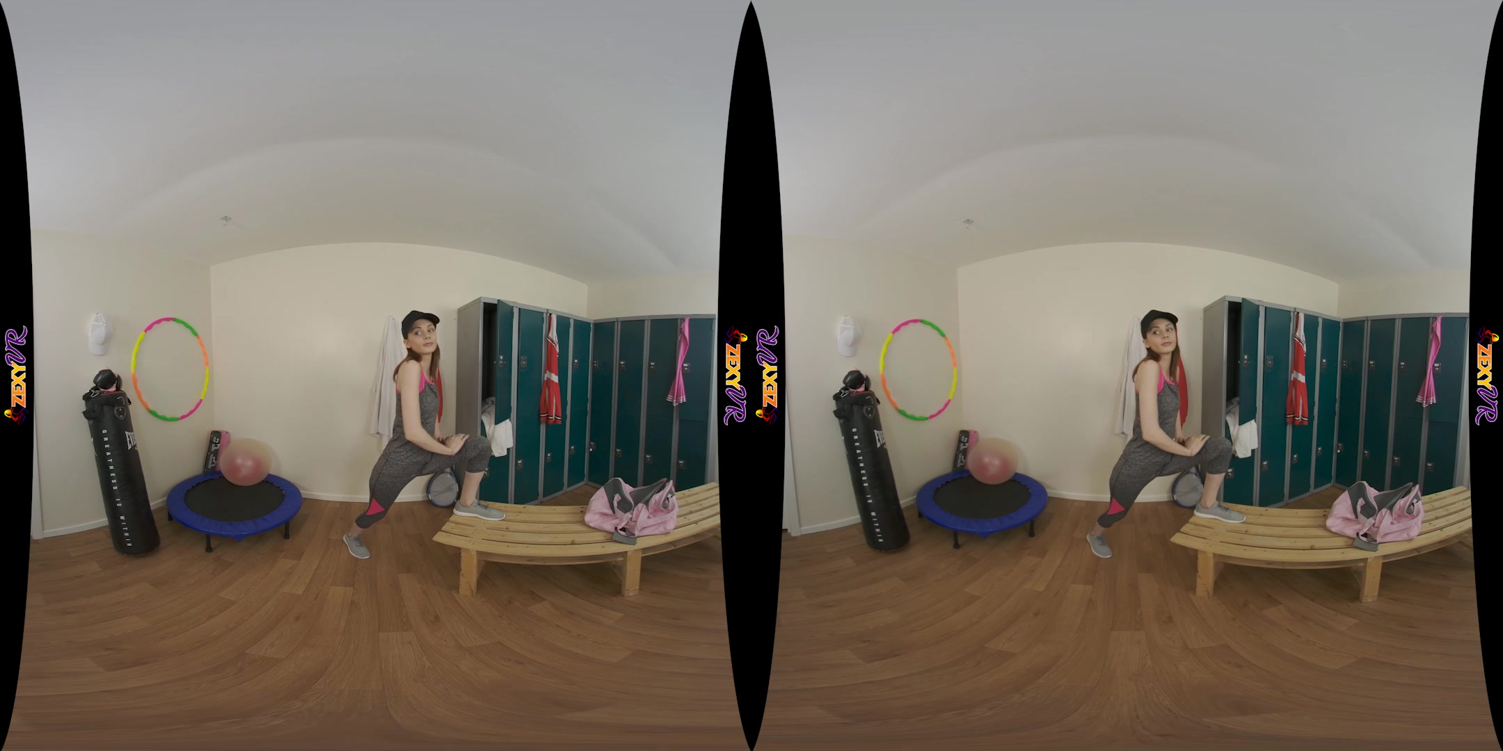 Locker Room Libido featuring Kourtney E - ZexyVR
