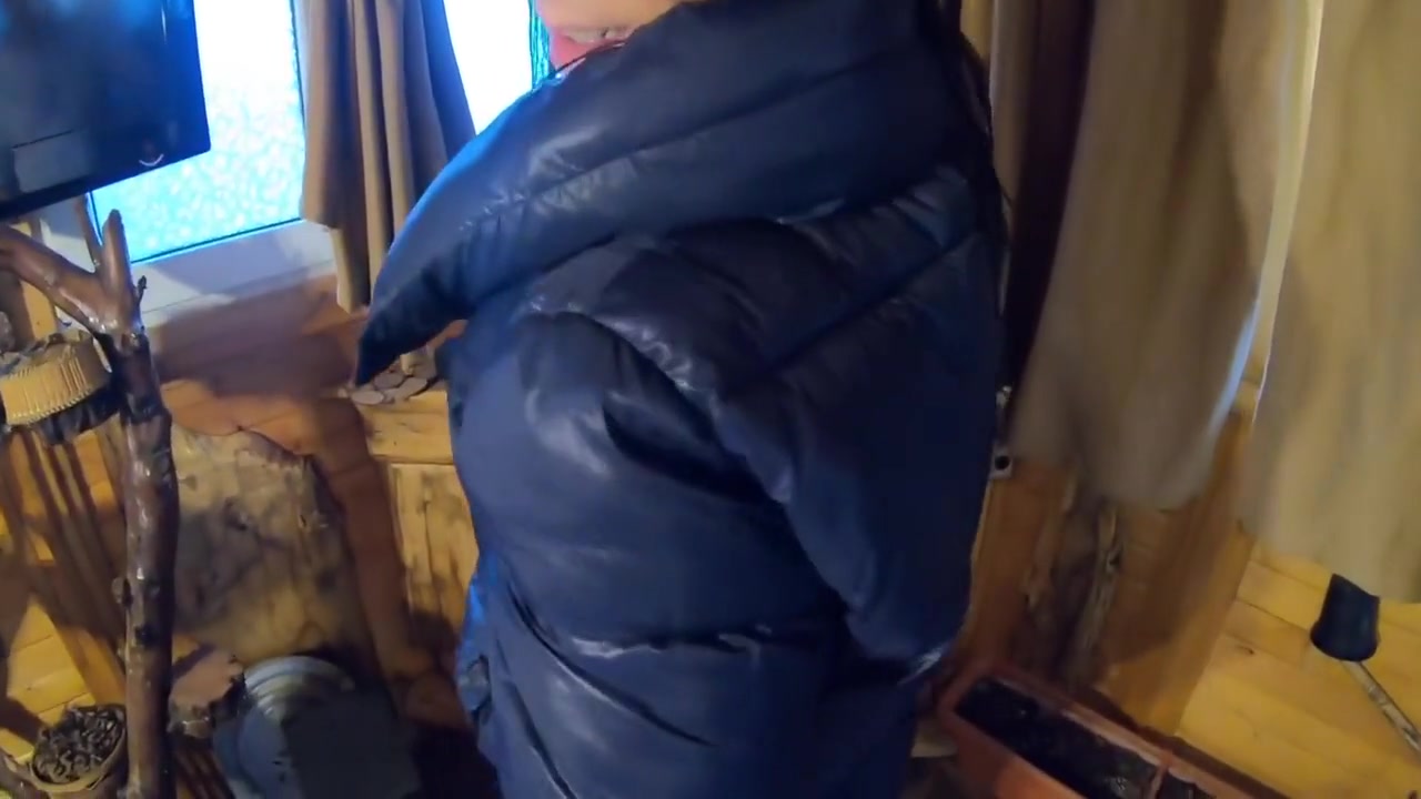 Mega Milf Milfycalla Gets A Load Of Cum On Puffy Jacket!