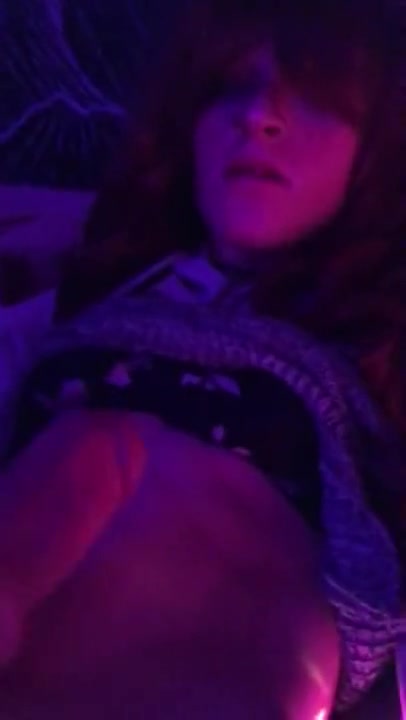 Trans Girl Jacking Off And Cumming