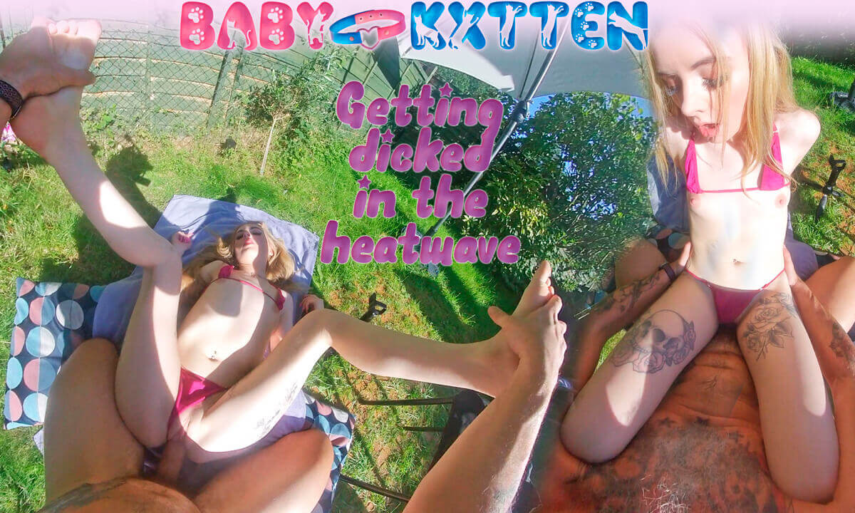Hot Sunbathing with Stepdaddy II - Babykxtten