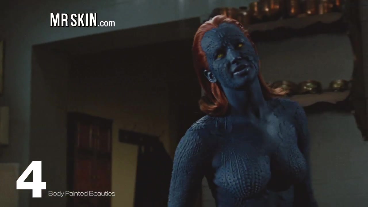 Top 5 Body Painted Beauties - Mr.Skin