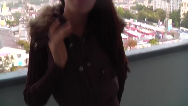Consummate non-professional mounds angel enjoys engulf and fuck in any place