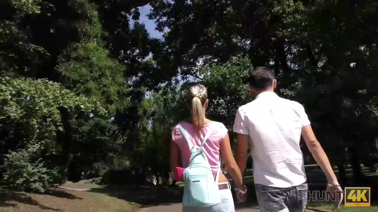 HUNT4K. Mature hunter penetrates slut Shanie Ryan in front of her BF
