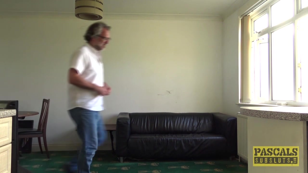 Submissive British bimbos mouth and pussy rough disciplined