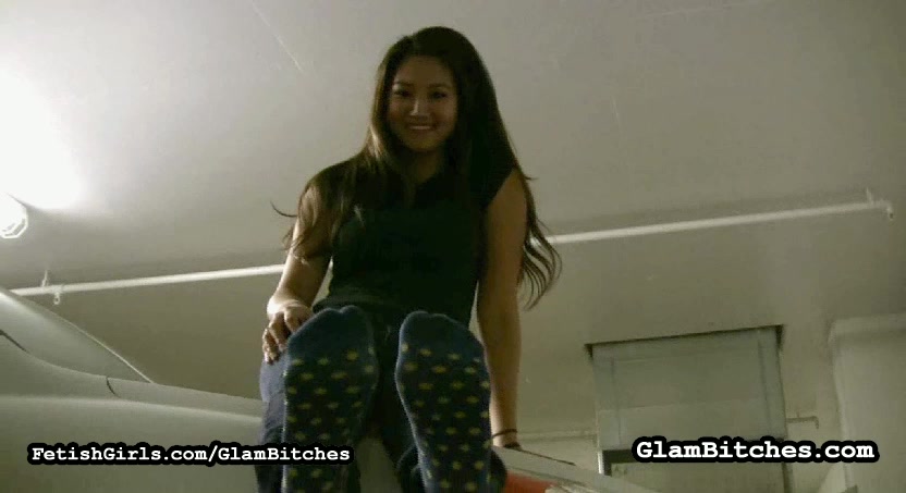 Asian Girl Gets Her Feet Worshiped