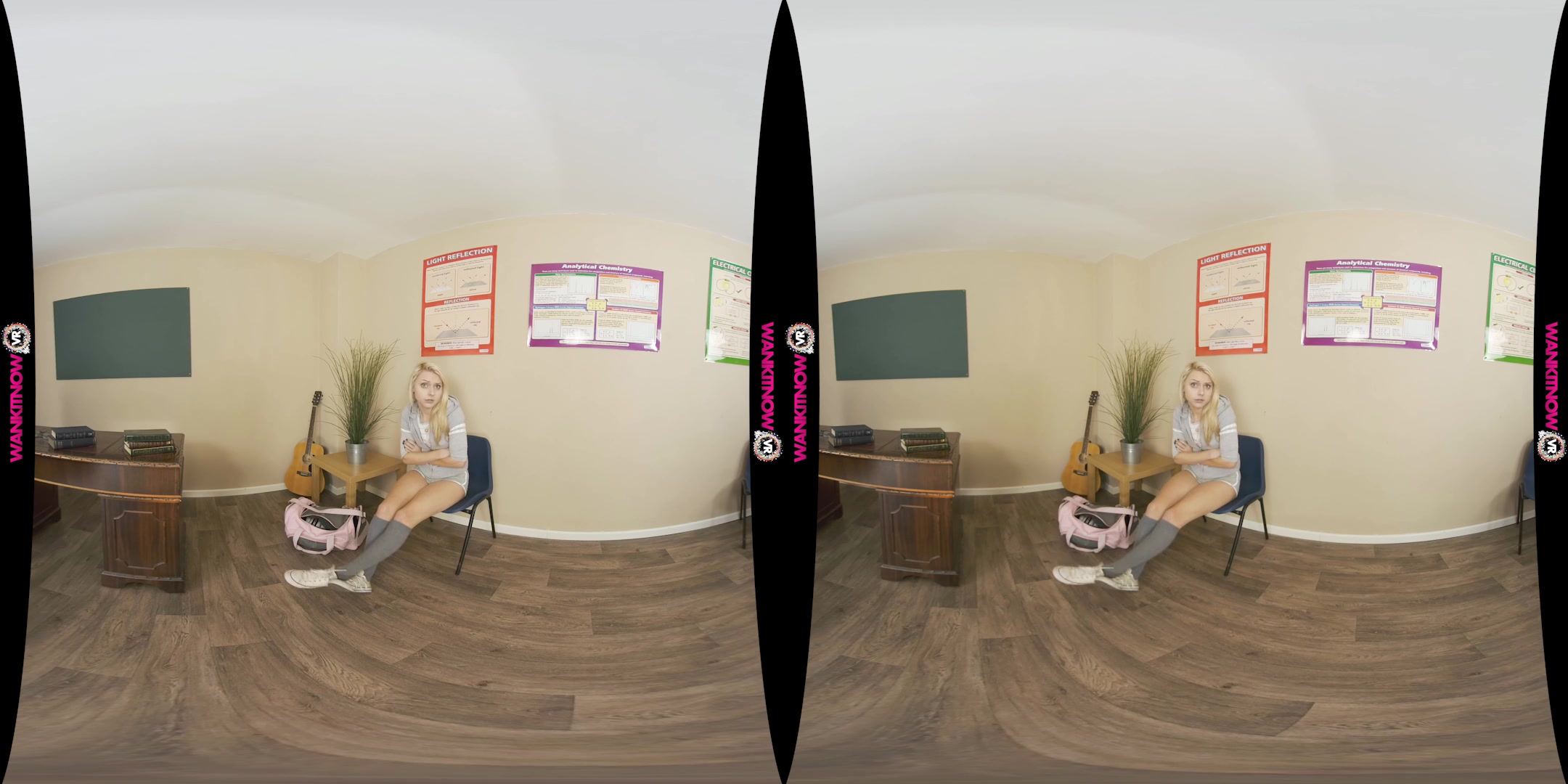 White Lie Wanker featuring Chloe Toy - WankitNowVR