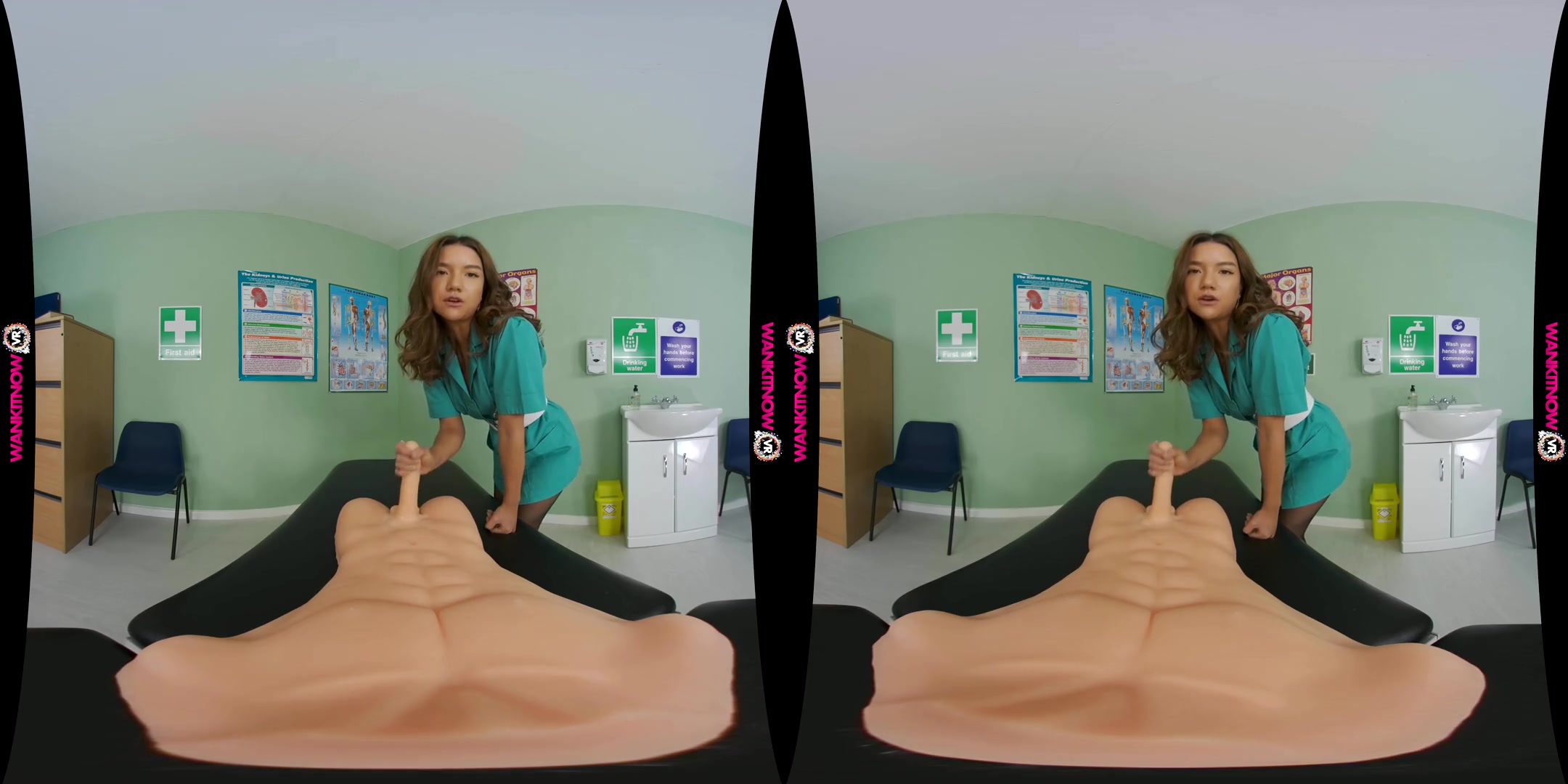 Come For A Fuck! - Hot Nurse MILF Solo Striptease and Fuck