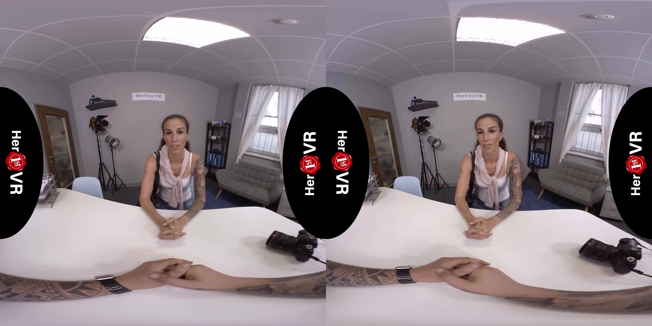 Alzbeta - VR Casting - Amateur First Time Naked Hardcore