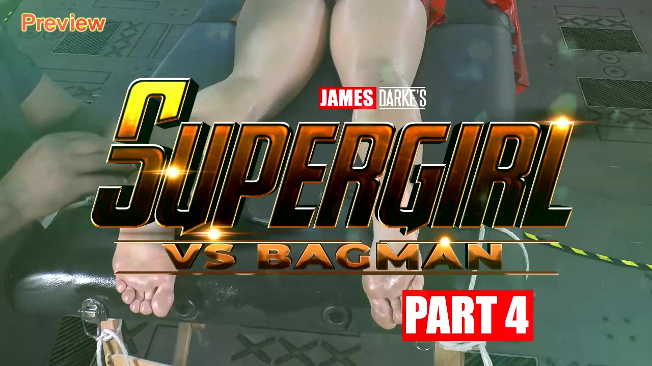 Supergirl Vs Bagman 4 - Ticklevideos