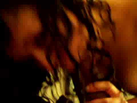 Wavy-haired Latina gives nice blowjob in the POV clip