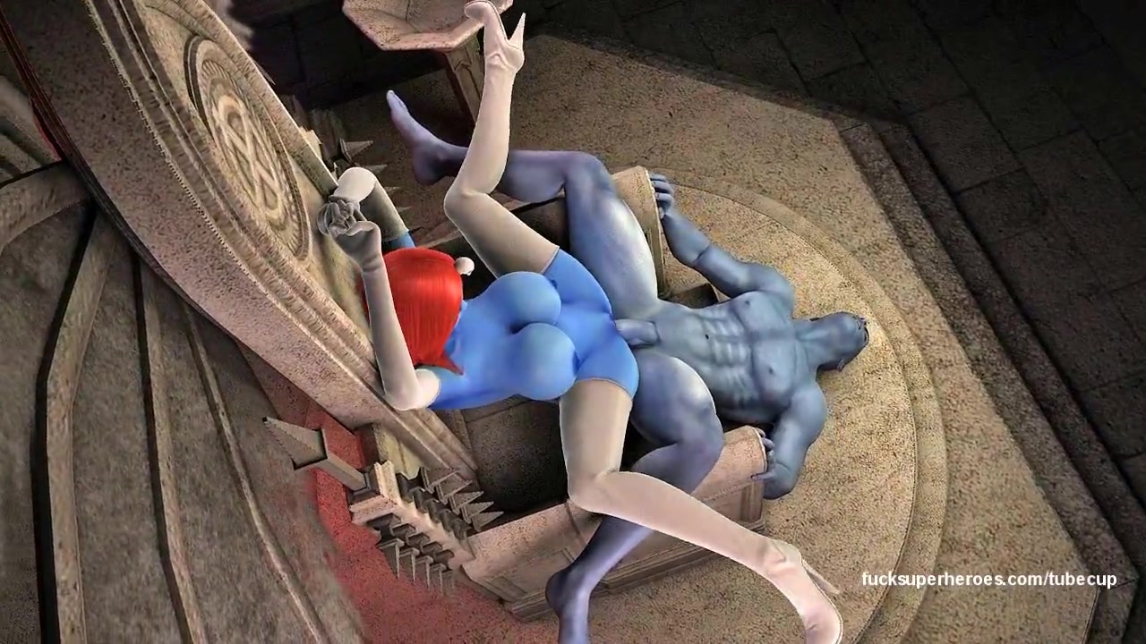 Blue commander smashes the Blue Beauty in the dungeon
