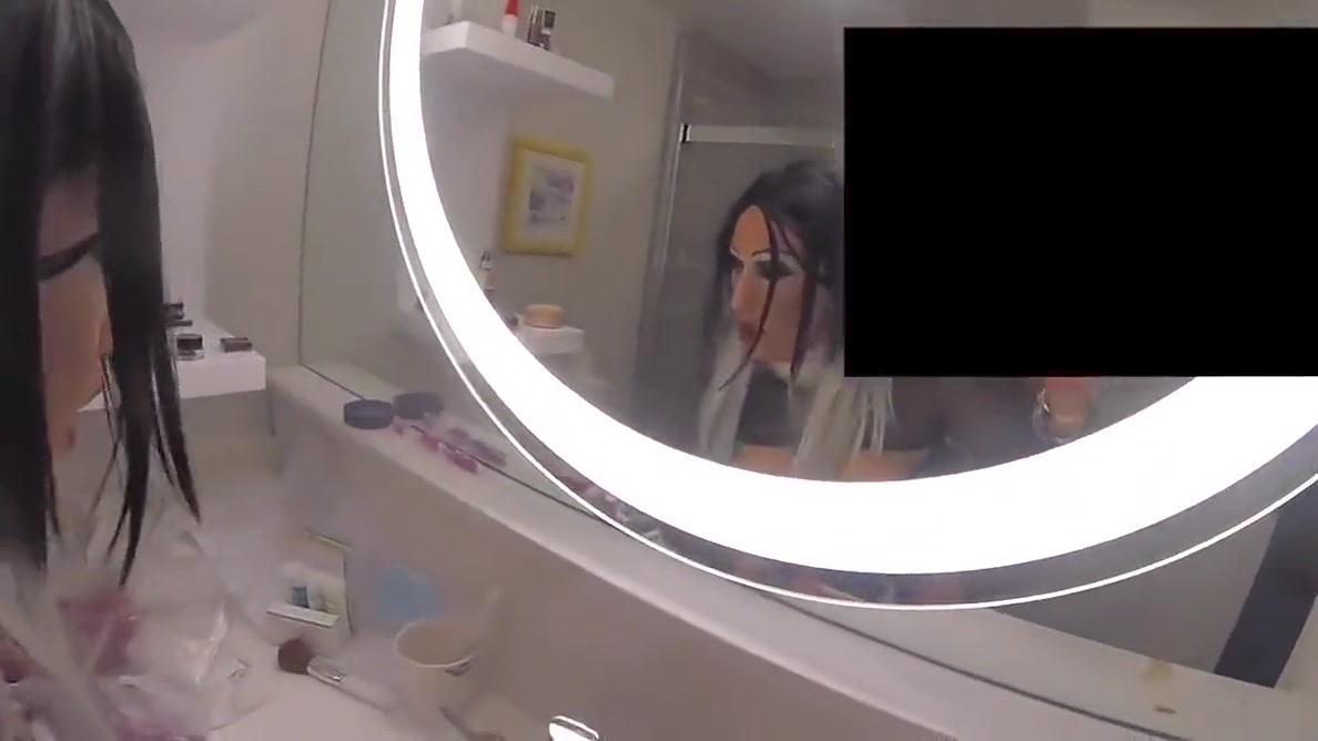 Sophie gets fucked in a hotel bathroom