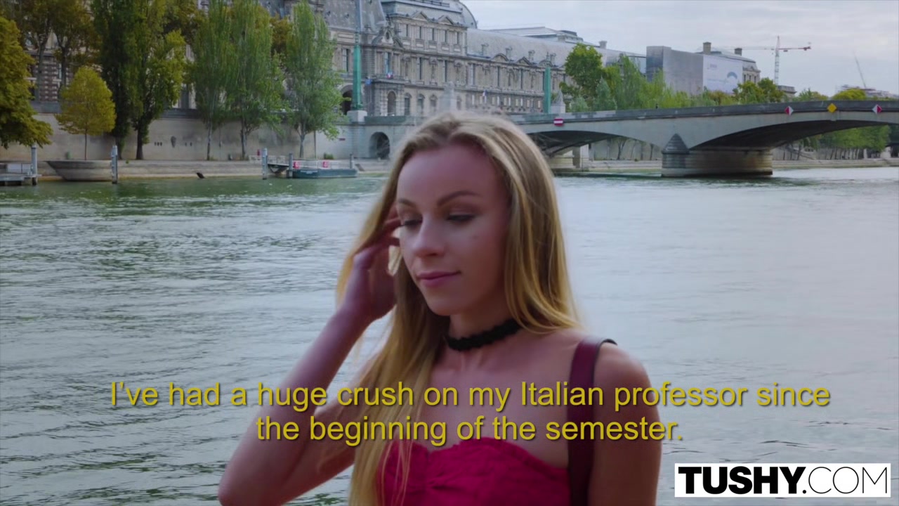 TUSHY College student 18+ Gets Gaped, Dominated, and Punished By Professor