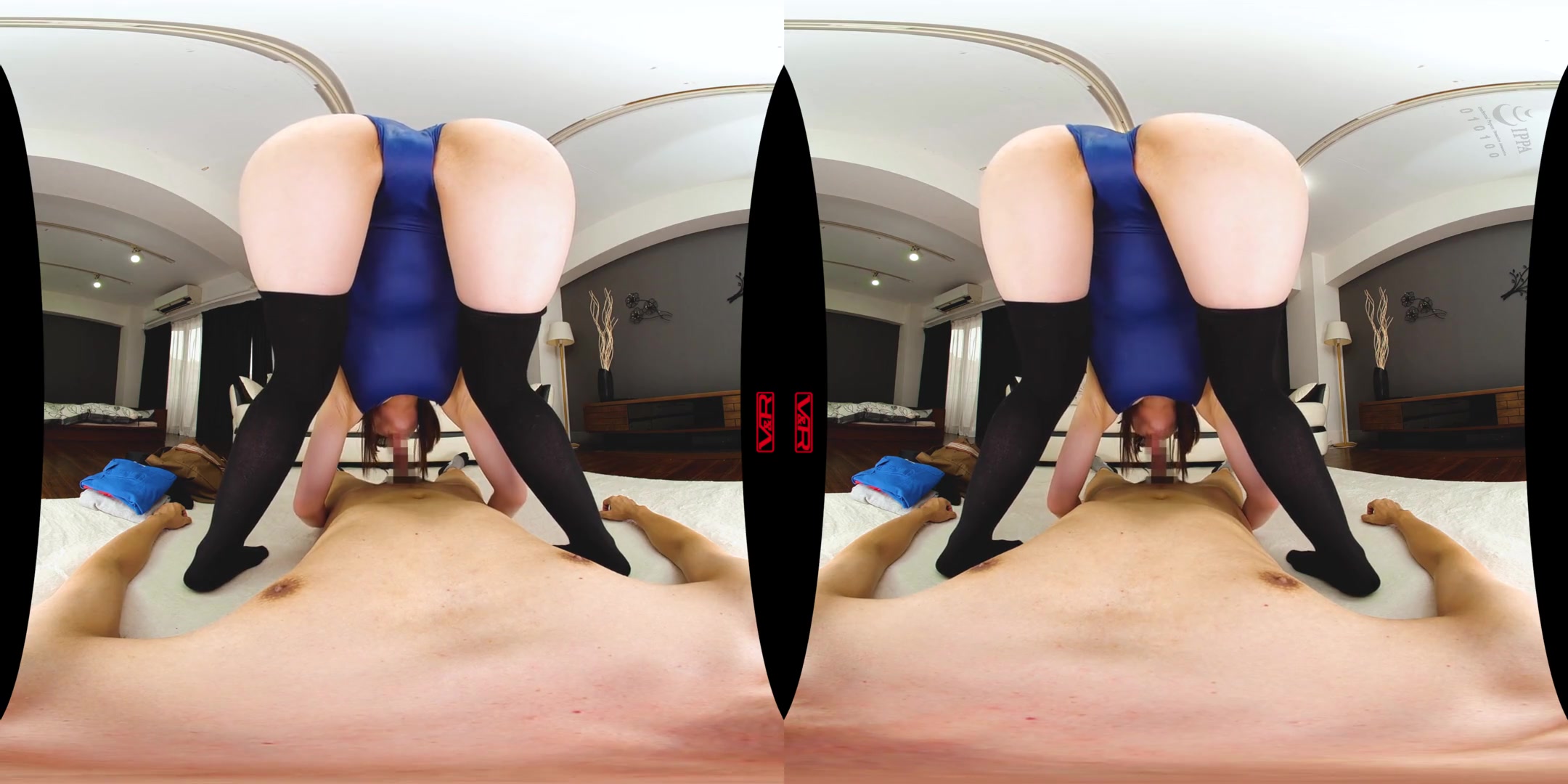I Called My Housekeeper and Met a Big-Ass Married Woman in a Swimsuit!; Round Ass Curvy Japanese Babe