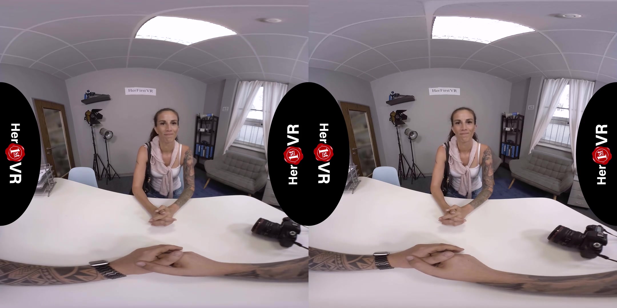 Alzbeta - VR Casting - Amateur First Time Naked Hardcore