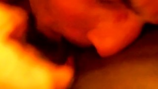 White guy sucks my black pussy
