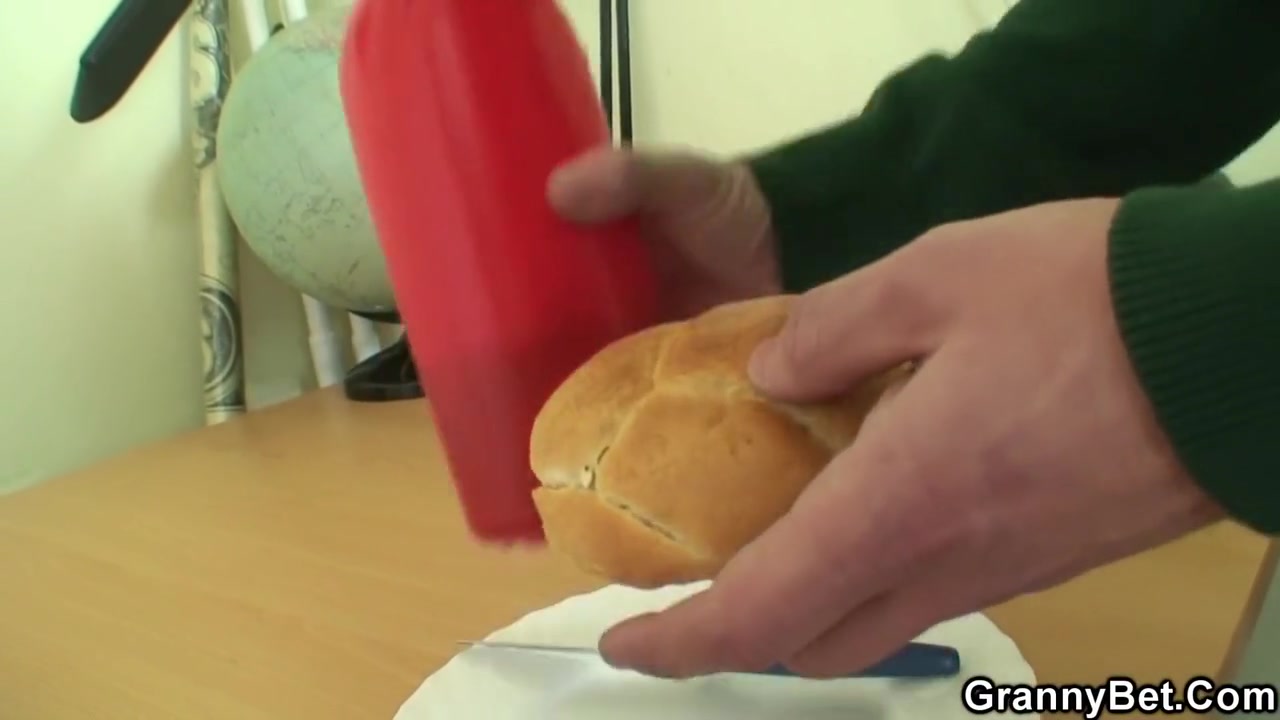 Younger Guy Picks Up Huge 80 Years Old Granny