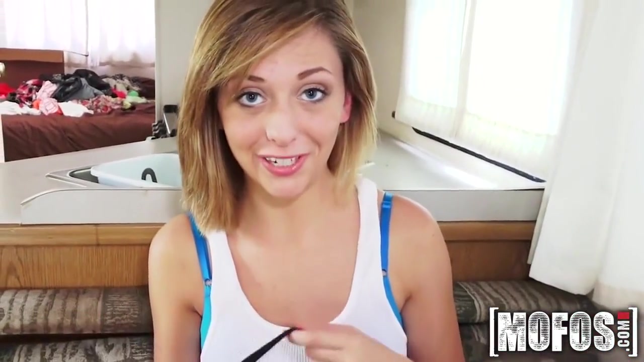 Hot Blonde Masturbates During Fuck!